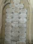  remerciements, cathédrale